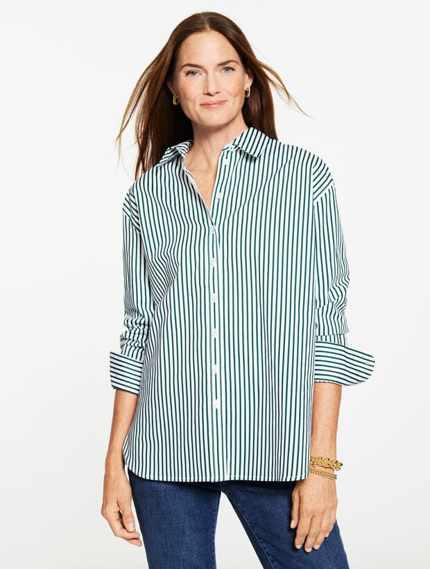 Everyday Relaxed Shirt - Bold Stripe