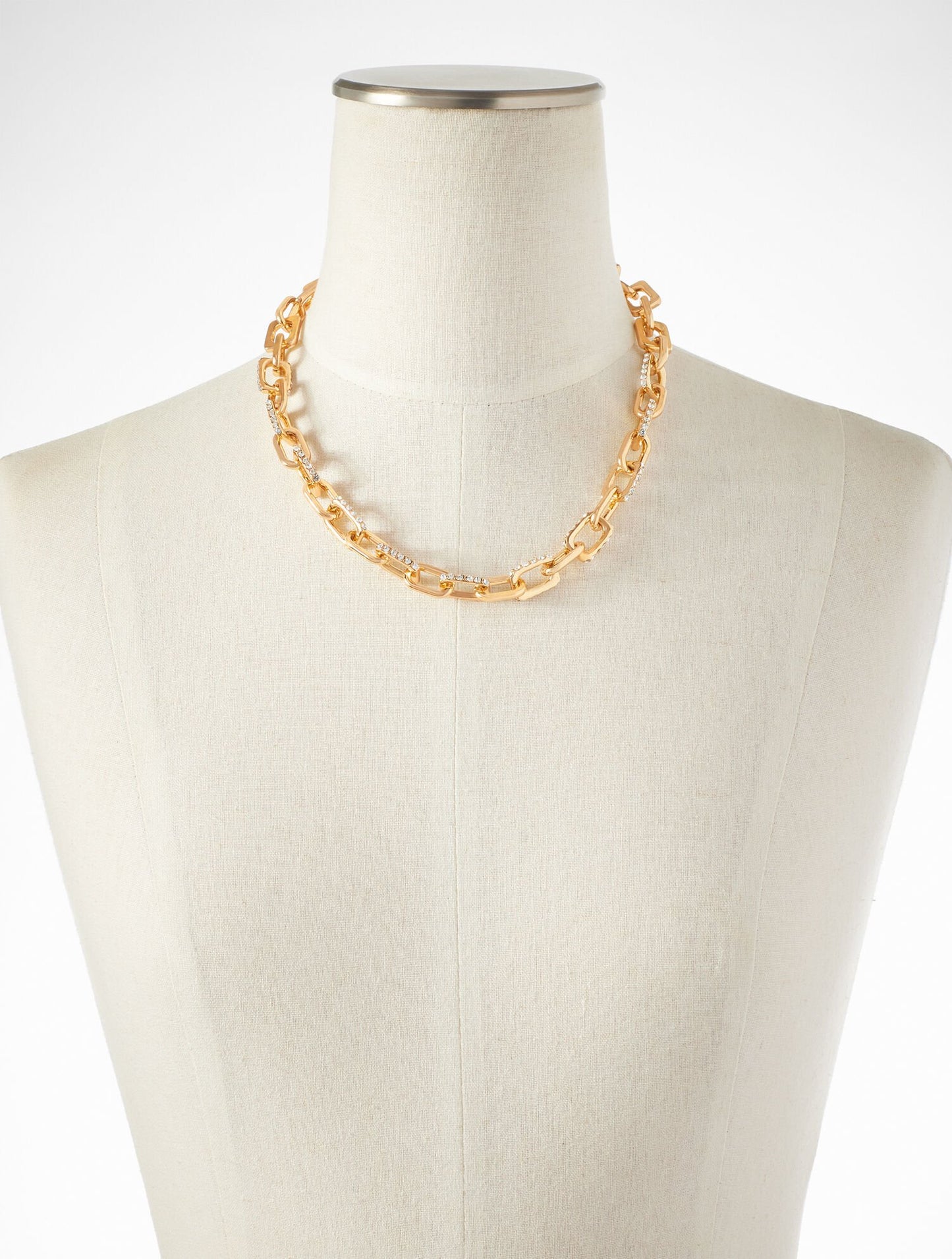 Sculpted Link Necklace