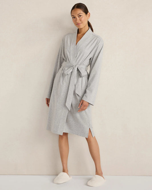 Organic Cotton Jersey Robe