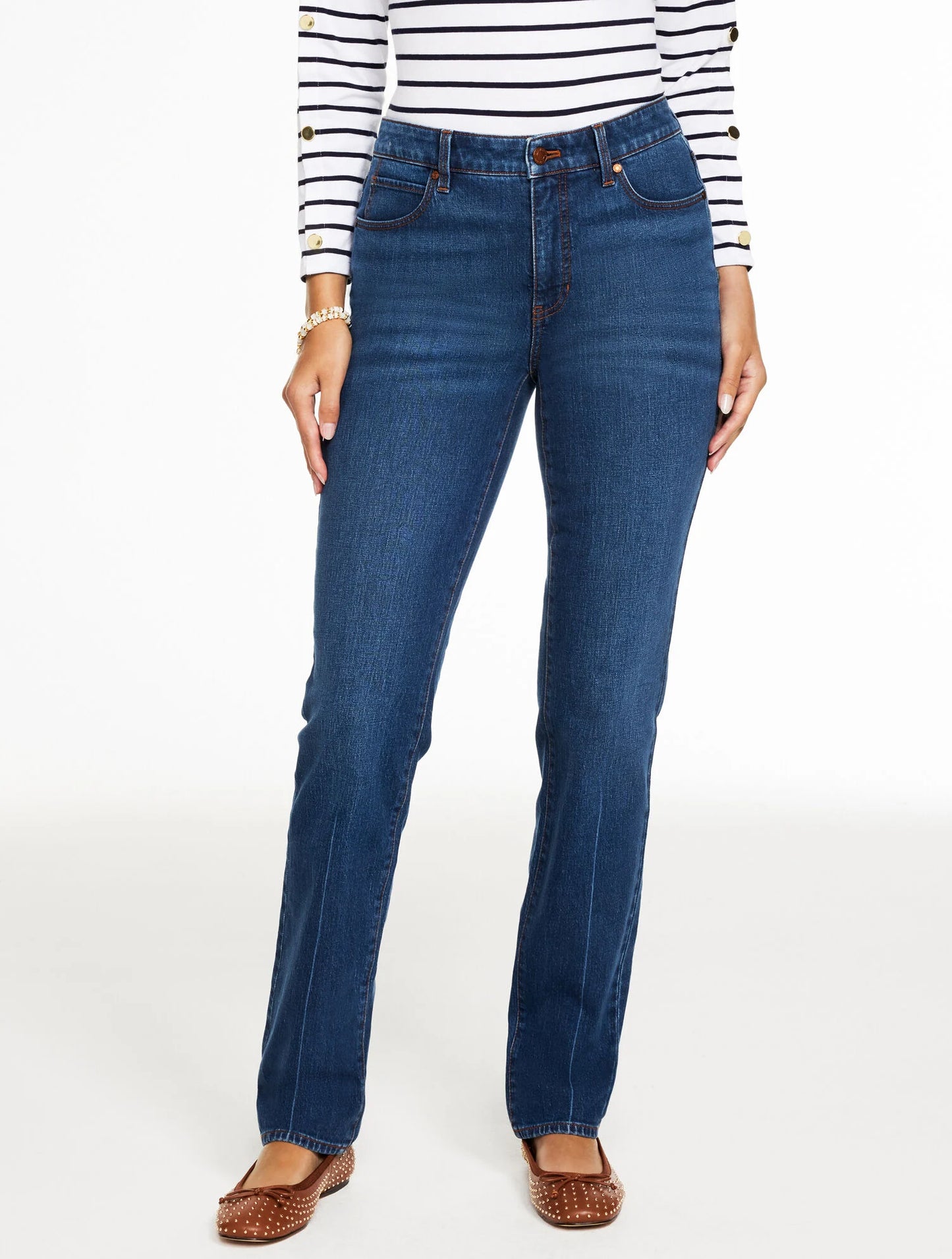 Straight Leg Jeans - Ramona Wash - Curvy fit