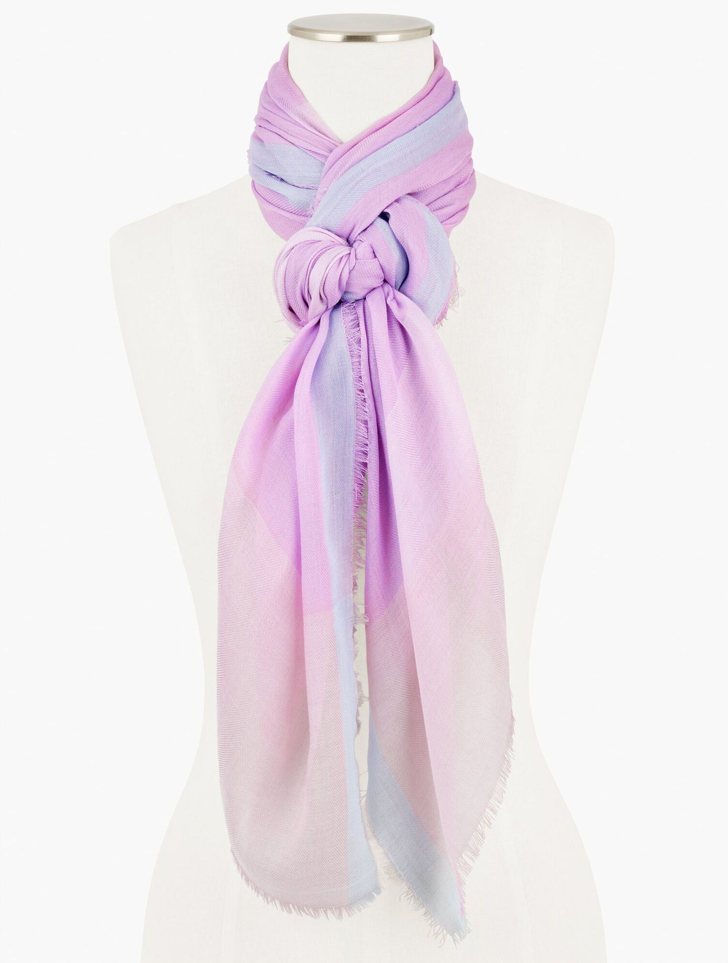 Spring Colorblock Oblong Scarf