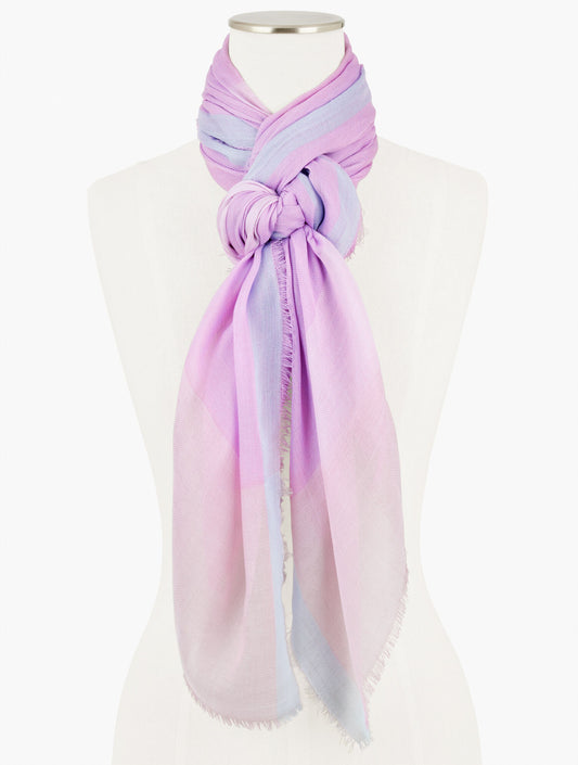 Spring Colorblock Oblong Scarf
