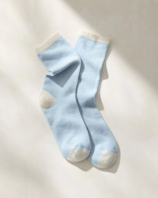 Cashmere Colorblock Socks