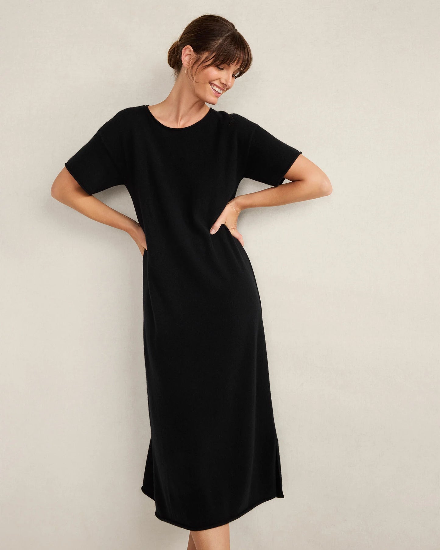 Cashmere T-Shirt Dress