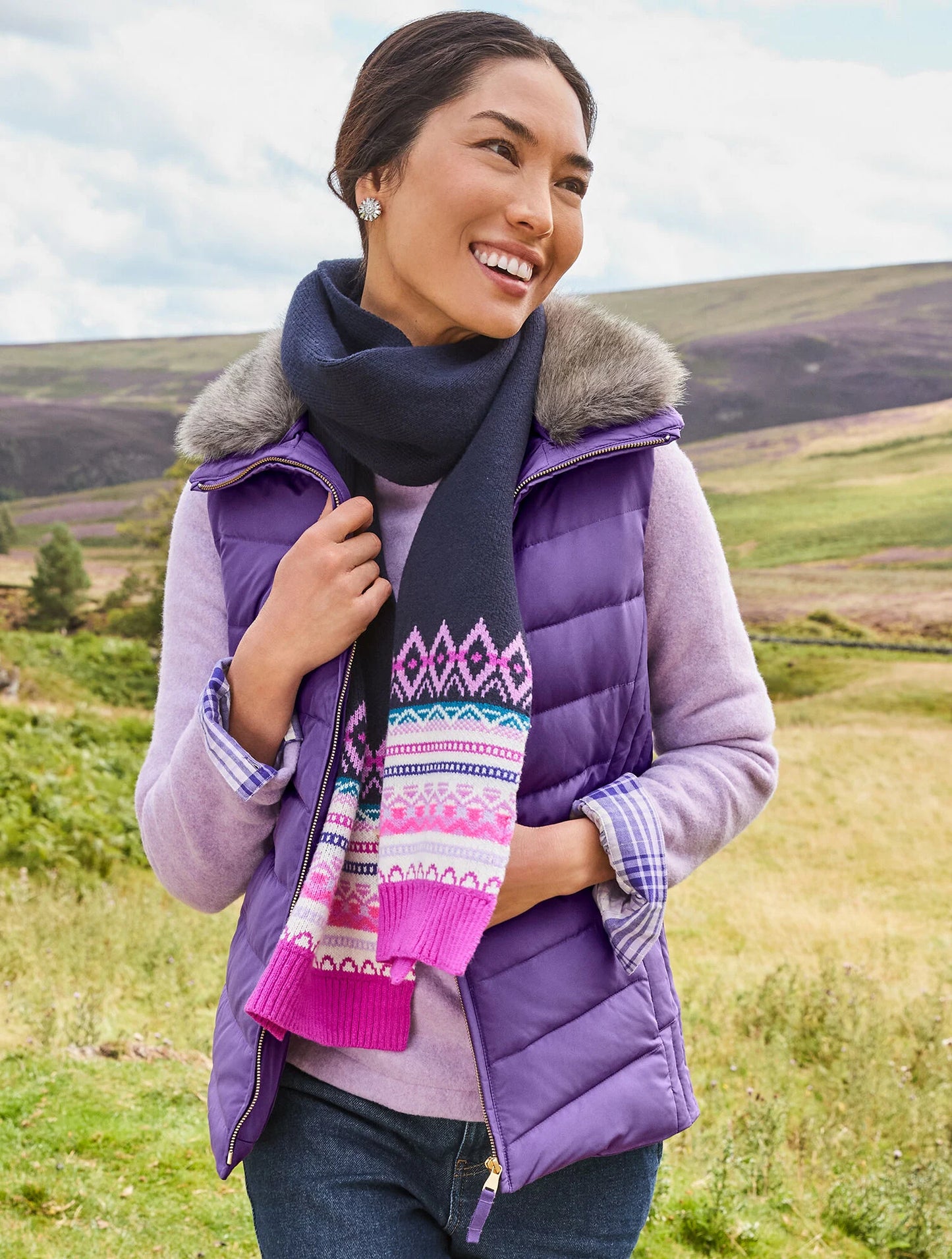 Float Fair Isle Scarf