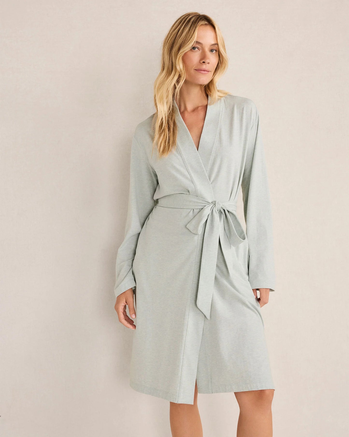 Organic Cotton Jersey Robe