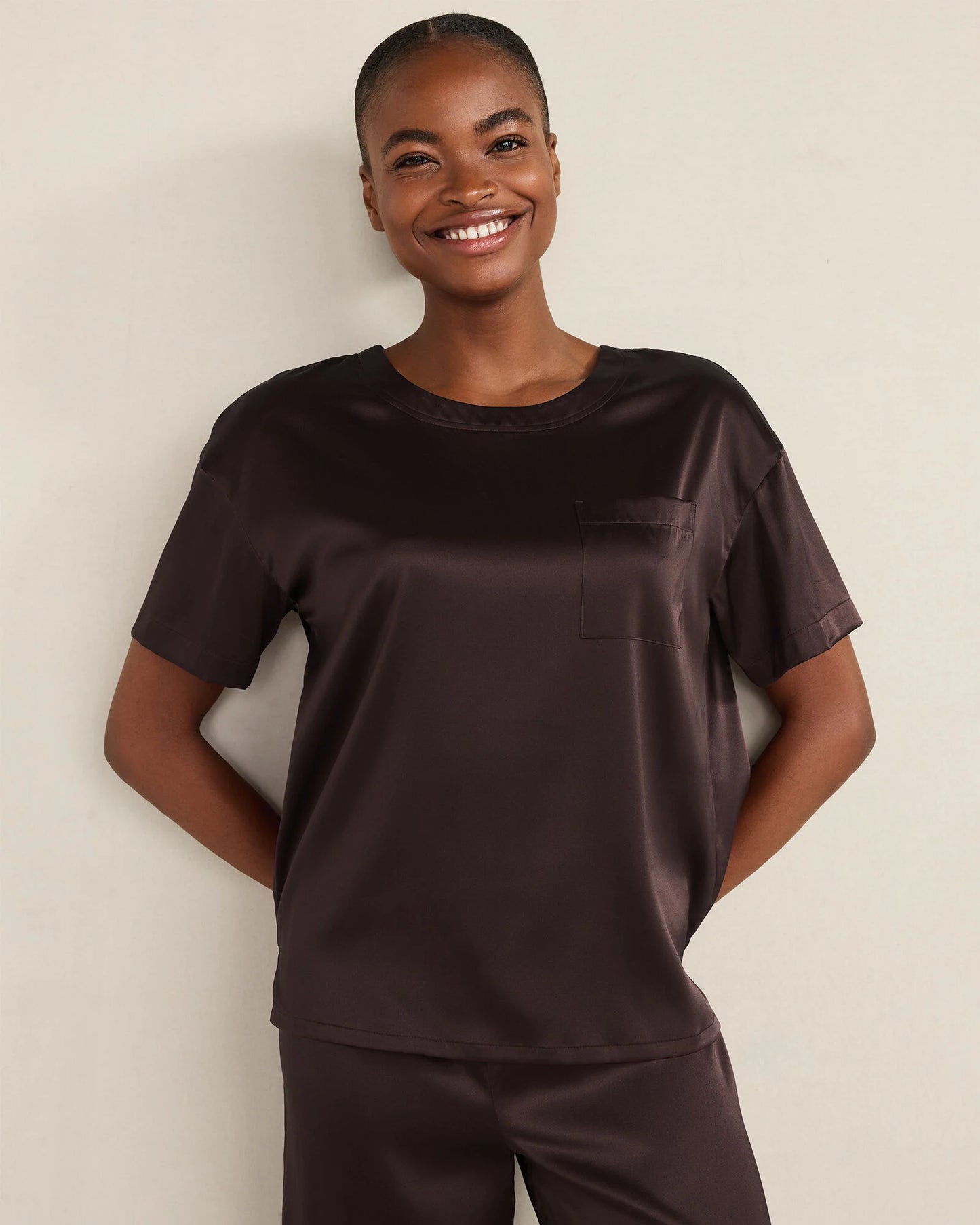 Washable Silk Sleep Top
