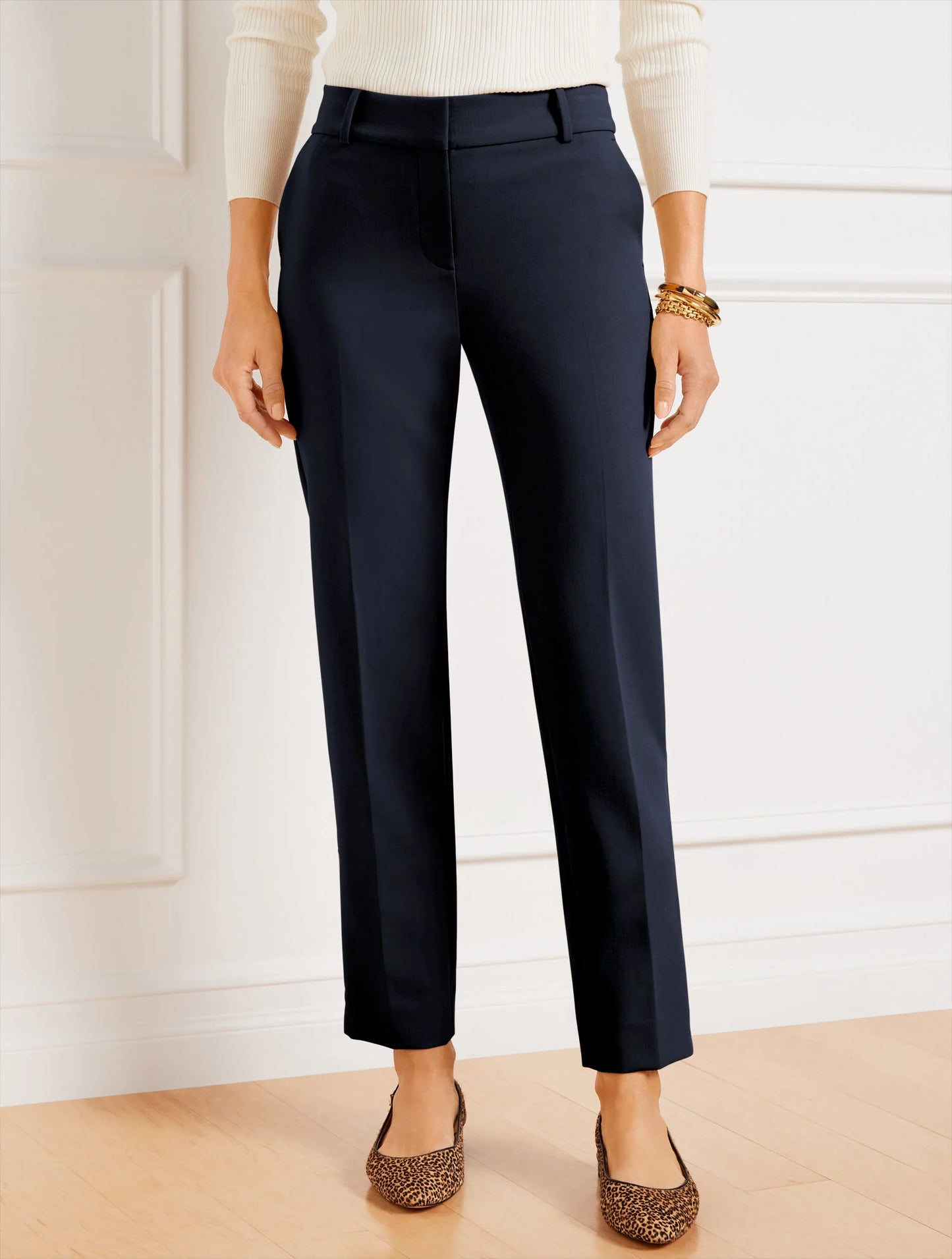 Talbots Hampshire Straight Ankle Pants