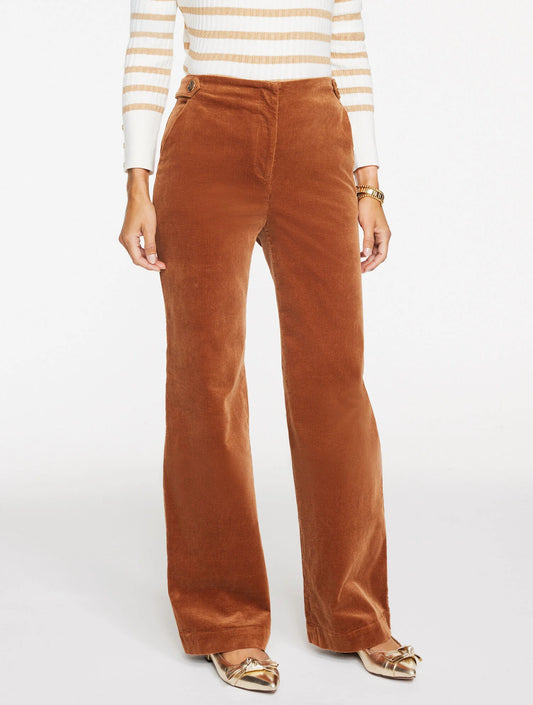 Wide Leg Corduroy Pants