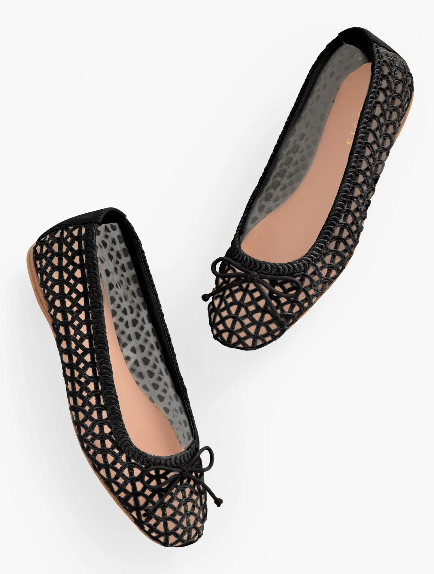 Blaine Soft Sole Loopy Woven Ballet Flats