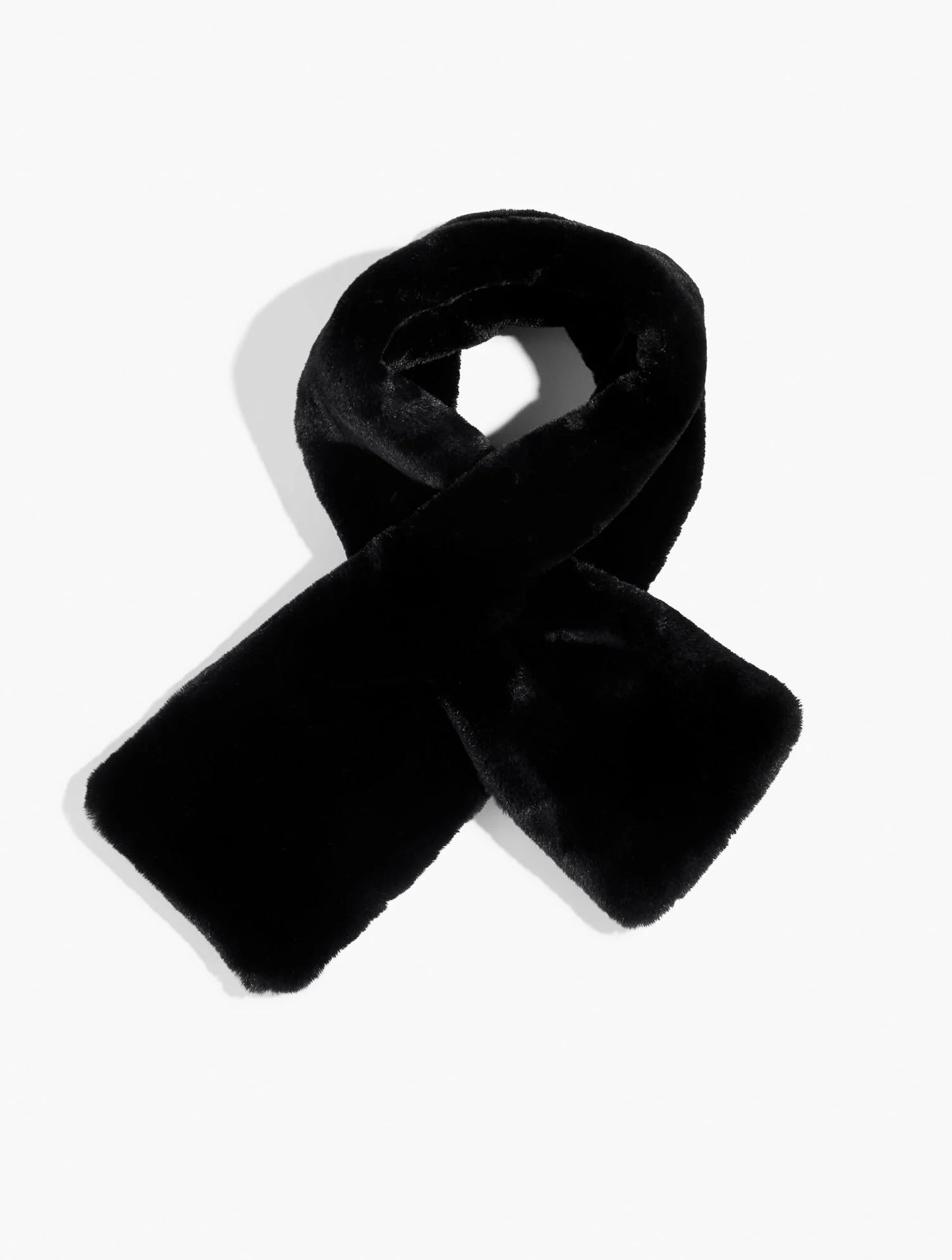 Faux Fur Pull-Through Scarf