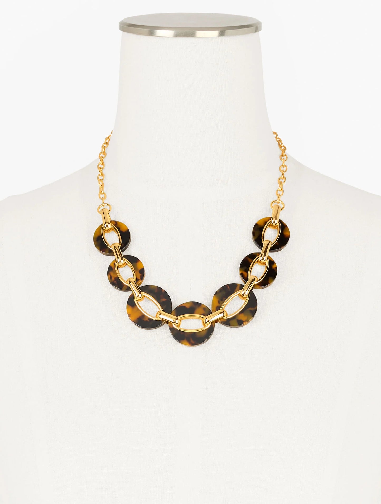 Tortoiseshell Statement Necklace