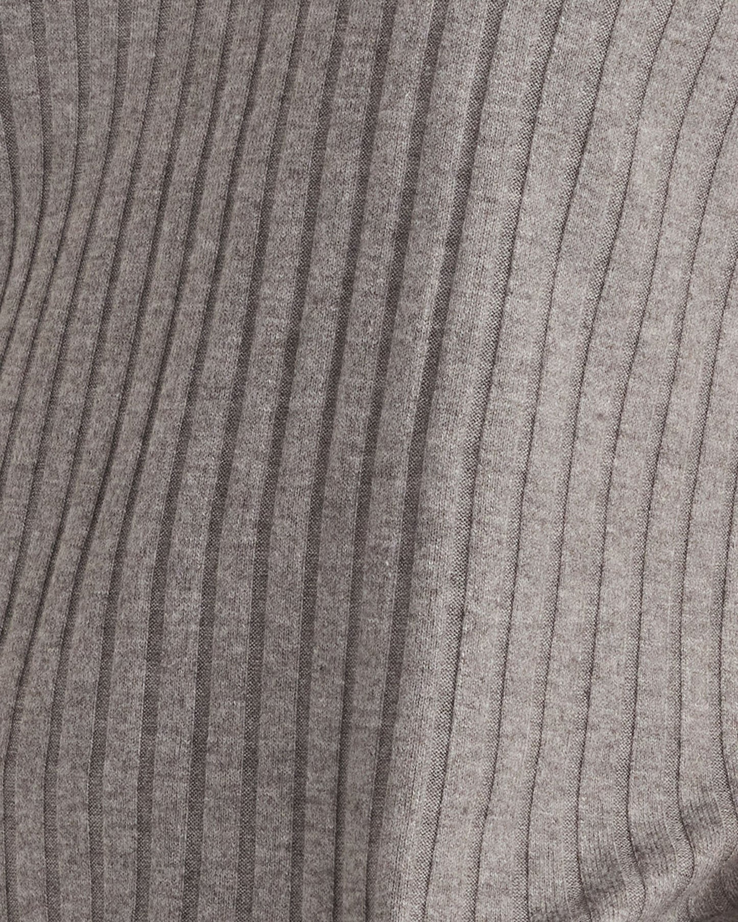 Wide Rib Knit Johnny Collar Top