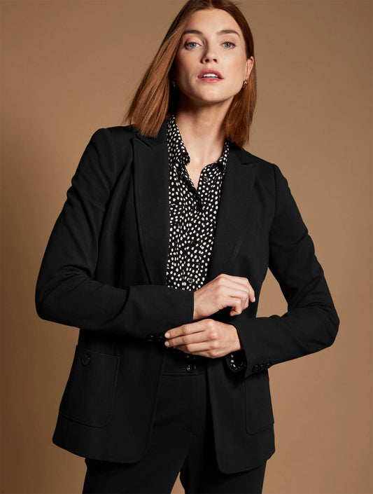 Luxe Italian Knit Blazer