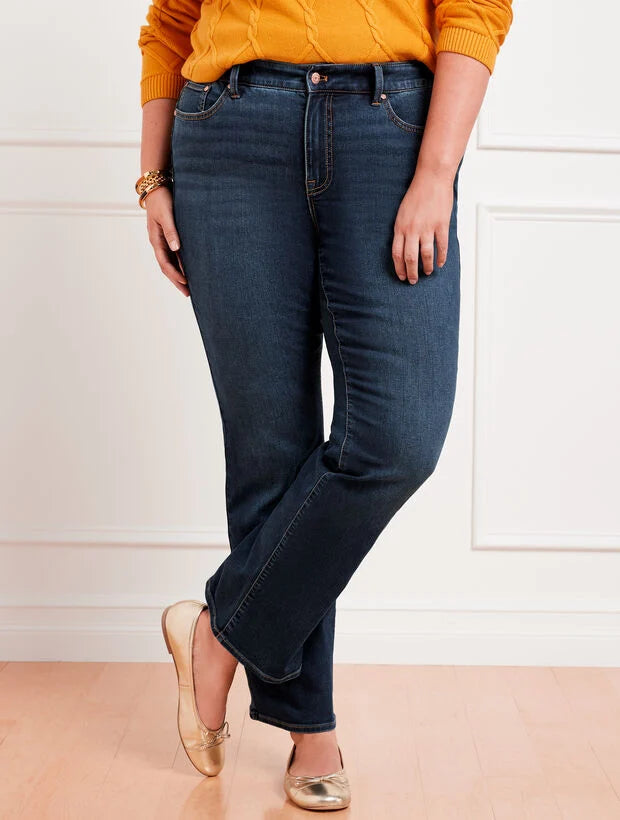Plus Exclusive Barely Boot Jeans - Brea Wash